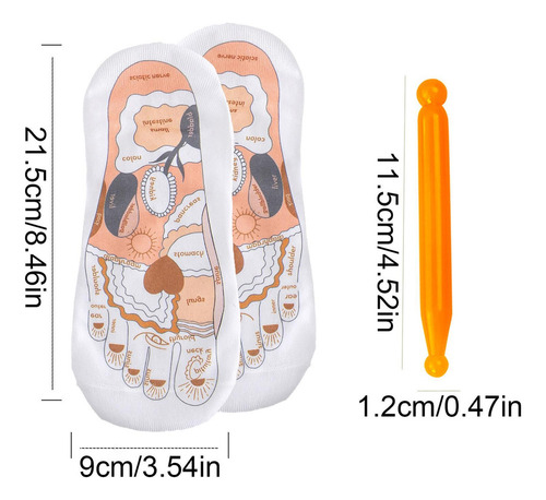 Calcetines De Reflexología Podal Calcetines De Masaje De Pie