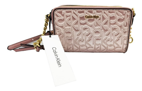 Cartera Crossbody Con Correa De Piel Para Dama Calvin Klein