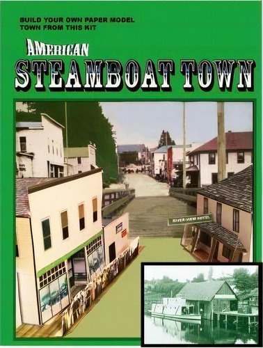 American Steamboat Town, De Donald Landes-mccullough. Editorial Heyukid, Tapa Blanda En Inglés