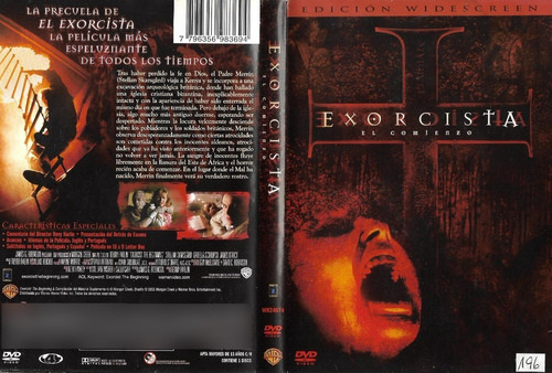 El Exorcista El Comienzo Dvd Original Terror