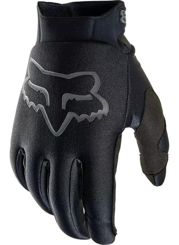 Guantes Bicicleta Defend Thermo Offroad Negro Fox