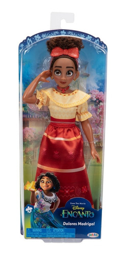 Muñeca Dolores 28cm Disney Encanto Madrigal Articulada
