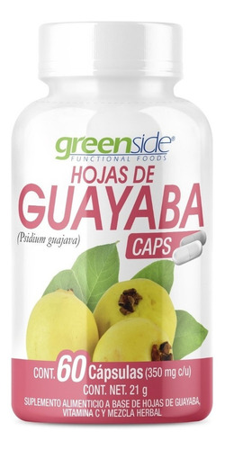 Hojas De Guayaba 60 Cápsula