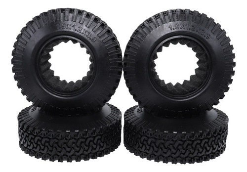 Y Ruedas Rc 1:10 Crawler Beadlock, 4 Unidades, Neumáticos