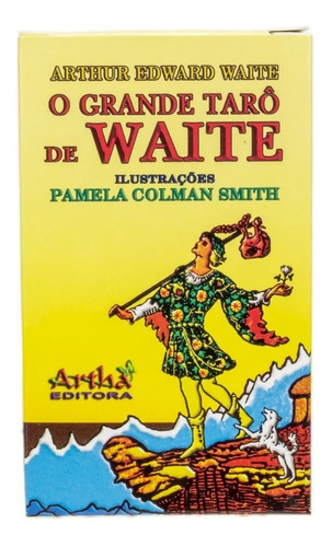 Tarô De Waite 78 Cartas Baralho Plastificado