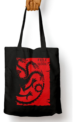 Bolso Fire And Blood (d1507 Boleto.store)