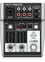 Comprar Mezcladora Behringer Xenyx 302usb Con Preamp De Micrófono Y 
