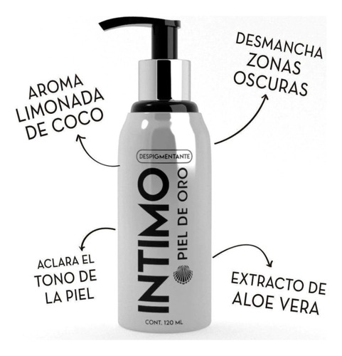 Despigmentante Intimo Piel De Oro 120 Ml