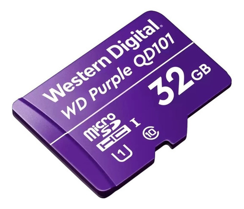 Tarjeta De Memoria Cctv Western Digital 32gb 2 Años Garantia