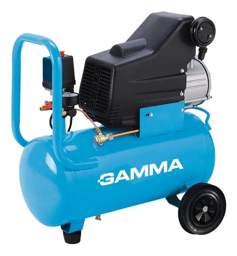 Compresor De Aire 2.5hp 50l 8bar Gamma G2851ar Promo