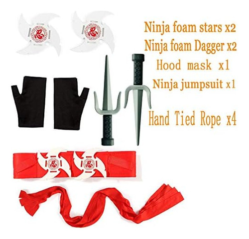 Disfraz De Ninja Satkull Para Niños Y Niñas, Disfraz De Ninj