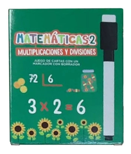 Cartas Didacticas Matematica Multiplicacion Division Fibron