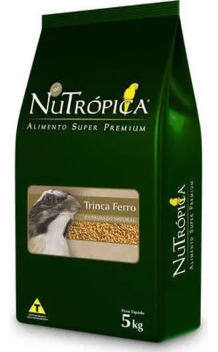 Ração Trinca Ferro Nutrópica Natural 5kg