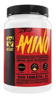 Amino Mutant 600 Tabletas Aminoacidos - Tienda Física