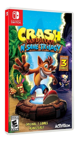 Crash Bandicoot Nintendo Switch. Fisico. Sellado 
