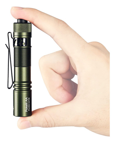 Linterna Led Mini Acebeam C/clip - Verde