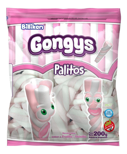 Malvaviscos Gongys Palitos X 200 Grs - Lollipop