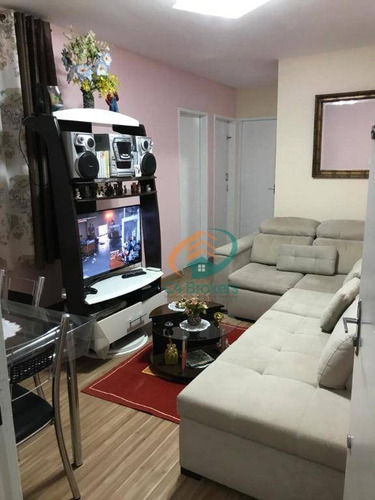 Imagem 12 de 24 de Apartamento Com 2 Dormitórios À Venda, 49 M² Por R$ 215.000,00 - Parque Uirapuru - Guarulhos/sp - Ap3291