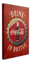 Comprar Cuadro Vintage Coca Cola Drink In Bottle 40x60