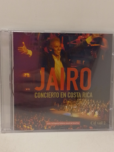Jairo Concierto En Costa Rica Vol 2 Cd Nuevo 