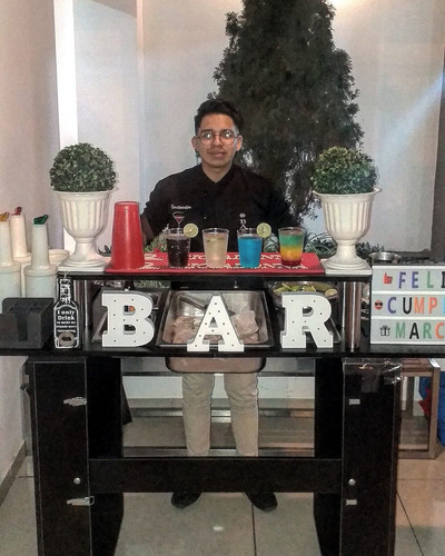 Servicio De Barman Bartender A Domicilio, Alquiler De Barra