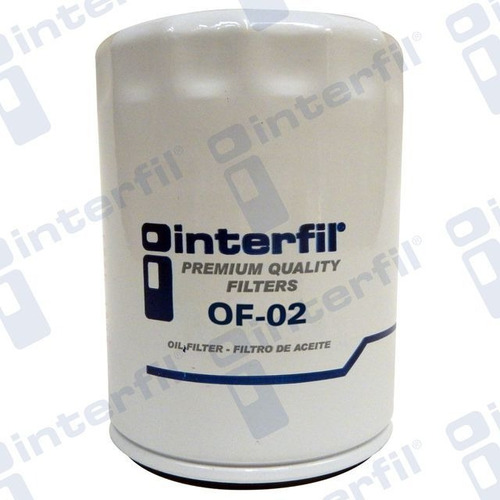 Filtro Aceite Interfil E-350 Super Duty 6.8 1999 2000 2001