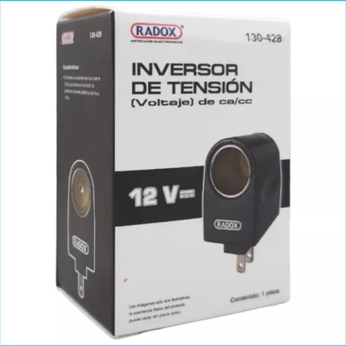 Inversor Convertidor De Tensión Voltaje De Ca/cc 12v 130-428