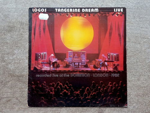 Disco Lp Tangerine Dream - Logos Live (1982) Alemania R15