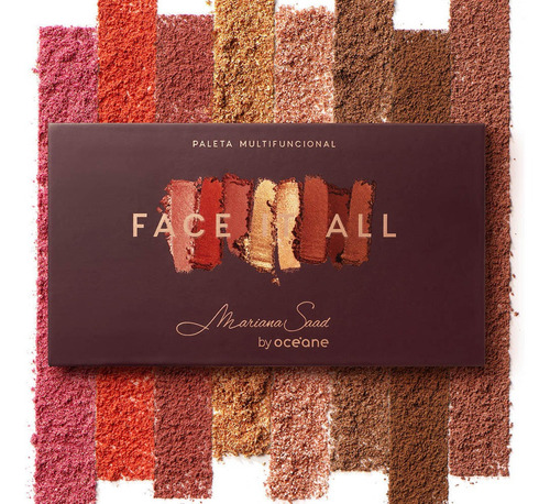 Paleta Multifuncional Mariana Saad By Océane - Face It All 2 Cor