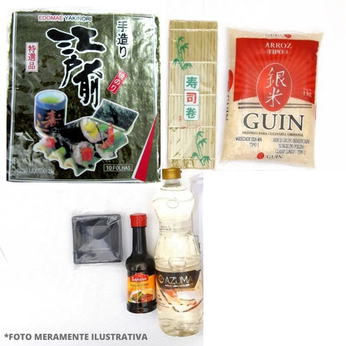 Kit Sushi Básico 3 - Sem Hashi