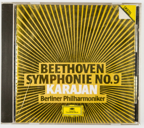 Cd Beethoven Herbert Von Karajan Op 125 Sinfonia 9 Ré Menor