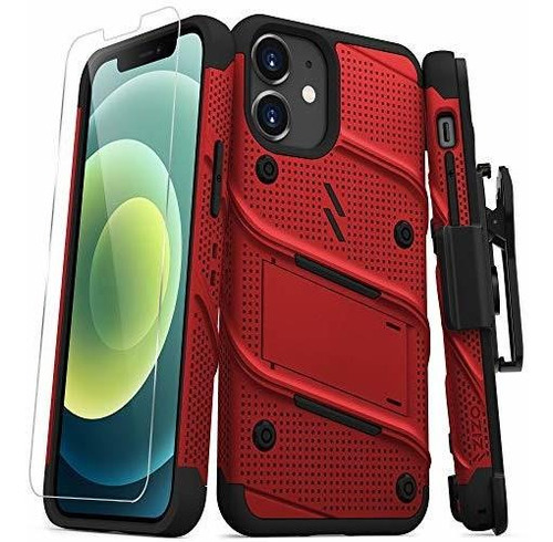 Zizo Bolt Series Para iPhone 12 Mini Case Con Wj2hl