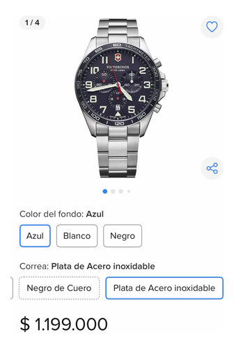 Vendo Reloj Victorinox