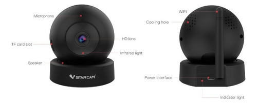 Cámara Ip Vstarcam C43s Ptz