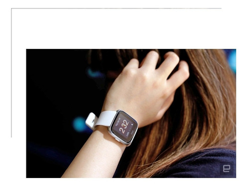 Fitbit Versa Reloj Inteligente Lite Edition, Blanco