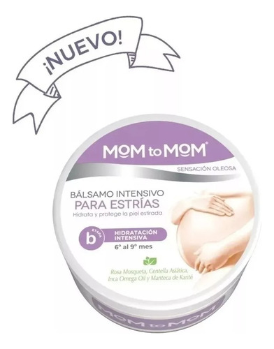 Bálsamo Intensivo Para Estrias Mom To Mom 