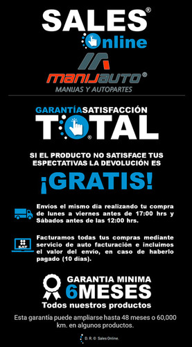 Manija Reclinar Asiento Der Plast Ngr Para Ford Fiesta 2002