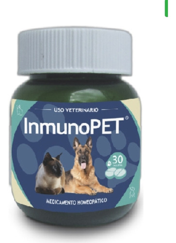 Inmunopet Tabletas Homeopatíco  Perros, Gatos Suplemento