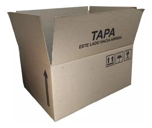 25pz Caja Cartón 49x38x24cm Nueva Envíos Empaque Embalaje Y+