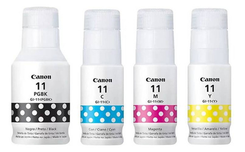 Tintas Canon 11g1130/g2160 4x135ml Cmyk Liquidas