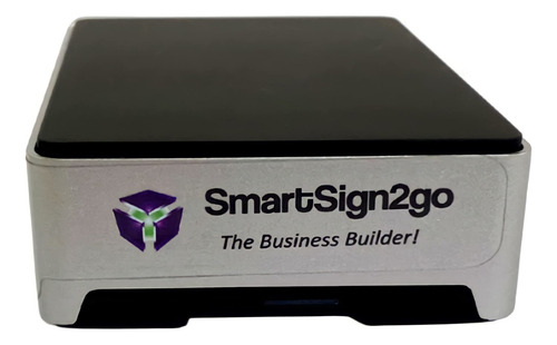 SmartSign2go Streaming Player, Cloud-based Software, Chromebit Player.