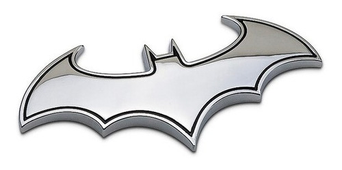 Emblema Sticker Cromo Metalico Batman Accesorio Auto Moto