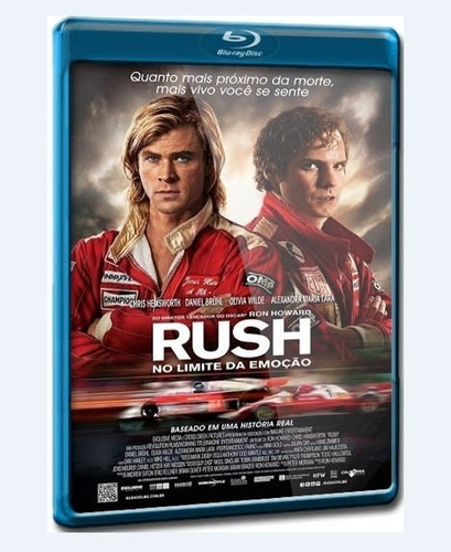 Blu-ray Rush - No Limite Da Emoção  - Original Lacrado