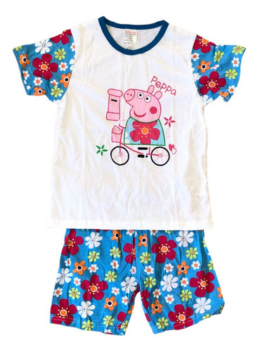 Pijama De Peppa Para Niña De 4 Años (2 Pzas)