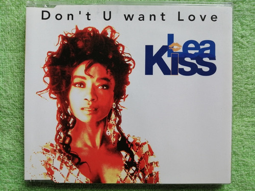 Eam Cd Maxi Single Lea Kiss Don't U Want Love 1994 Europeo