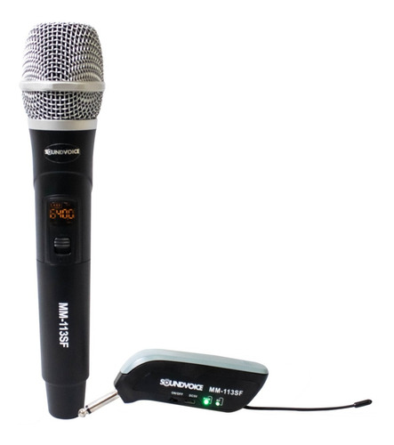 Microfone Sem Fio Digital Base Sem Fio Recarregável Mm113