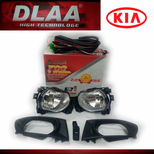 Kit De Faro Antiniebla Kia Rio Stylus Marca Dlaa