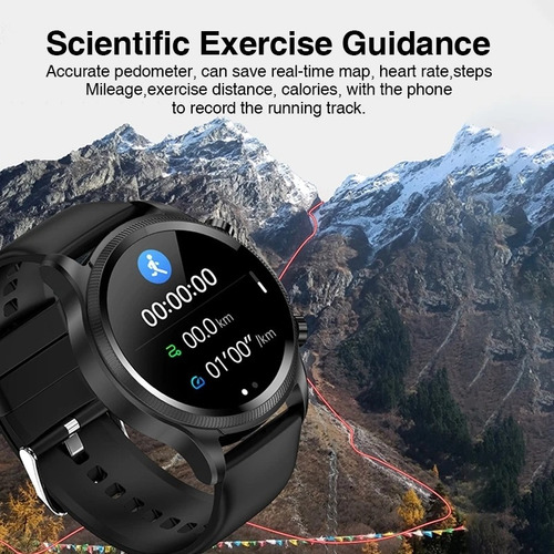 Reloj Inteligente E400 Para Monitorización De Ecg+ppg De Oxí
