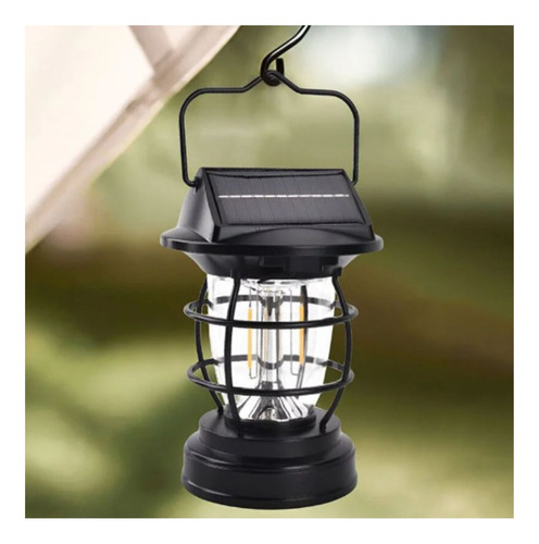 Lampara Para Exterior Solar Impermeable Con Sensor 15,5cm