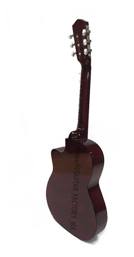 Imagen 4 de 4 de Guitarra Acústica Curva De Paracho Paquete Con Accesorios